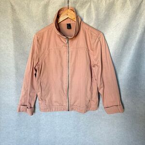 Prana Organic Cotton Hemp Zip Up Look Out Jacket Size M Gorpcore Hiking Natural